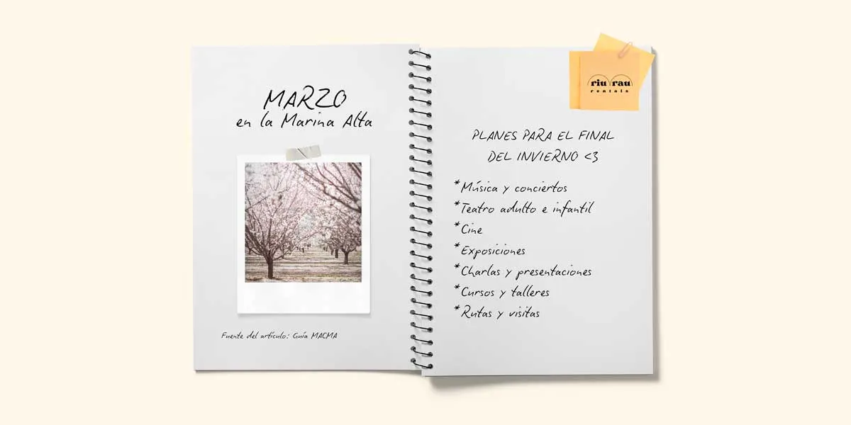 Qué hacer en marzo en la Marina Alta: Planes para el final del invierno